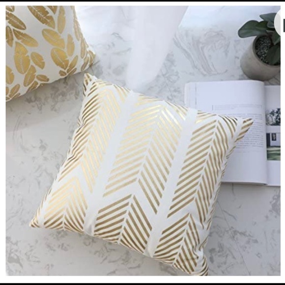 TWO Pillow Covers with Pottery Barn Duck Feather and Down Pillow Inserts - Picture 3 of 16